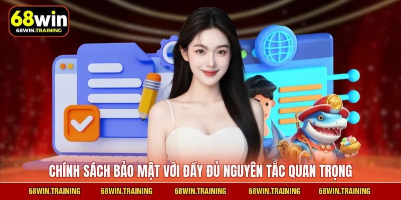 Chính sách bảo mật với đầy đủ nguyên tắc quan trọng